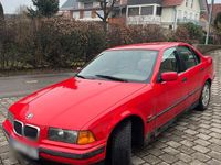Gebraucht BMW 316 102 PS (75 kW) 1997 Rot Limousine