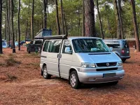 Used VW Multivan 102 HP (75 kW) 2001 Grey Minivan
