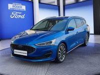 Gebraucht Ford Focus Titanium X 116 PS (85 kW) 2023 Desert island blue metallic Kombi