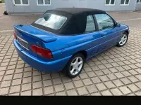 Gebraucht Ford Escort Cabriolet Ghia 116 PS (85 kW) 1996 Blau Cabrio