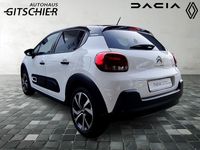 Gebraucht Citroën C3 PureTech 110 PS (80 kW) 2023 Weiß, dach schwarz (weiß) Kleinwagen