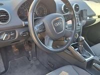 Usata Audi A3 125 CV (91 kW) 2009 Bianco Utilitaria