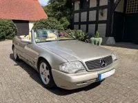 Gebraucht Mercedes SL320 224 PS (164 kW) 1998 Beige Cabrio