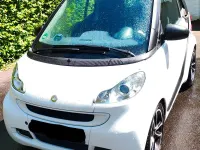 Gebraucht Smart ForTwo Cabrio Passion 71 PS (52 kW) 2012 Weiß Cabrio