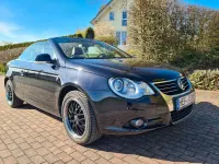 Usata VW Eos Individual 150 CV (110 kW) 2007 Nero Cabrio