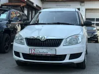 Gebraucht Skoda Roomster Plus Edition 69 PS (50 kW) 2011 Weiß Van / Kleinbus