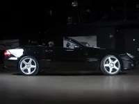 Gebraucht Mercedes SL500 387 PS (284 kW) 2008 Schwarz Cabrio