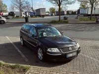 Käytetty VW Passat Executive 150 HP (110 kW) 2001 Musta Farmari