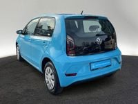 Gebraucht VW up! move up! 60 PS (44 kW) 2019 B2 teal blue Kleinwagen