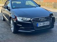 Gebraucht Audi A3 Cabriolet S-Line 140 PS (102 kW) 2014 Schwarz Cabrio