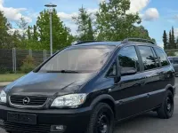Gebraucht Opel Zafira 125 PS (91 kW) 2001 Schwarz Van / Kleinbus