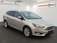 Gebraucht Ford Focus Titanium 125 PS (91 kW) 2017 Silber Kombi