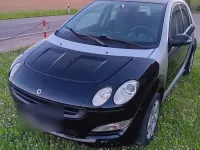 Usata Smart ForFour 95 CV (69 kW) 2006 Nero Utilitaria