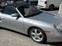 Gebraucht Porsche Boxster 204 PS (150 kW) 1997 Silber Cabrio