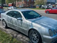 Gebraucht Mercedes CLK320 2000 Silber Coupé