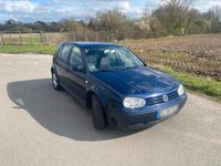 Gebraucht VW Golf IV 75 PS (55 kW) 2001 Blau Kleinwagen