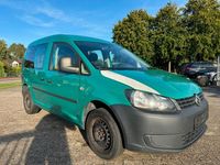 Second-hand VW Caddy Startline 75 CP (55 kW) 2013 Verde Monovolum