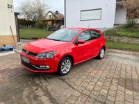 Gebraucht VW Polo 75 PS (55 kW) 2015 Rot Kleinwagen