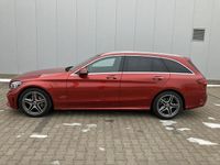 Gebraucht Mercedes C180 AMG 156 PS (114 kW) 2019 Rot Limousine