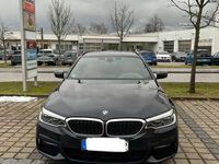 gebraucht BMW 520 d Touring M-Paket Carbonschwarz HuD/LED/Keyless/Virtual