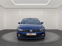 Gebraucht VW Polo Highline 110 PS (80 kW) 2021 Blau Kleinwagen