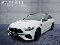 Gebraucht Mercedes C63S AMG 476 PS (350 kW) 2024 Manufaktur opalithweiß bright (metallic) Kombi