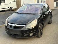 Gebraucht Opel Corsa Sport 87 PS (63 kW) 2011 Schwarz Kleinwagen