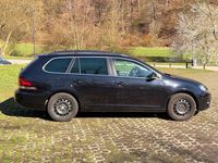Gebraucht VW Golf VII Style 105 PS (77 kW) 2012 Schwarz Kombi
