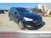 Gebraucht Ford Grand C-Max Titanium 120 PS (88 kW) 2016 Iridiumschwarz metallic Van / Kleinbus