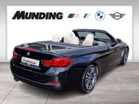 gebraucht BMW 420 i Cabrio Sport Line Head-Up HK HiFi DAB LED