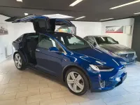 Brugt Tesla Model X 386 kW (525 HK) 2018 Blå SUV