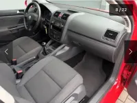 Gebraucht VW Golf VI Edition 80 PS (58 kW) 2008 Rot Kleinwagen