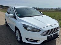 Gebraucht Ford Focus Titanium 101 PS (74 kW) 2016 Weiß Kombi