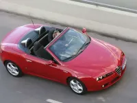 Gebraucht Alfa Romeo Spider Exclusive 185 PS (136 kW) 2006 Rot Cabrio