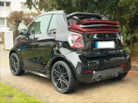 Gebraucht Smart ForTwo Cabrio Brabus 109 PS (80 kW) 2016 Schwarz Cabrio