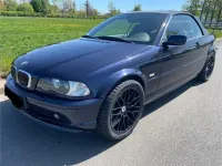Gebraucht BMW 320 Cabriolet Basis 170 PS (125 kW) 2001 Blau Cabrio