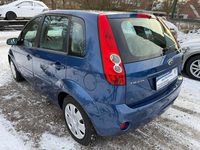 Gebraucht Ford Fiesta Style 101 PS (74 kW) 2008 Blau Kleinwagen