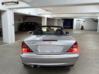 Gebraucht Mercedes SLK200 163 PS (119 kW) 2001 Silber Cabrio