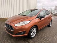 Gebraucht Ford Fiesta Titanium 101 PS (74 kW) 2013 Orange Kleinwagen