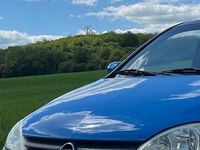 Gebraucht Opel Corsa 75 PS (55 kW) 2002 Blau Limousine