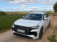 Gebraucht Audi Q4 Sportback e-tron S-Line 250 kW (340 PS) 2024 Weiß SUV