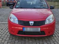 Gebraucht Dacia Sandero 75 PS (55 kW) 2009 Rot Kleinwagen
