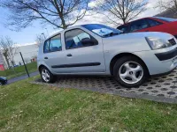 Gebraucht Renault Clio 75 PS (55 kW) 2003 Silber Kleinwagen