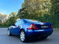 Gebraucht Mercedes SLK200 136 PS (100 kW) 1999 Blau Cabrio