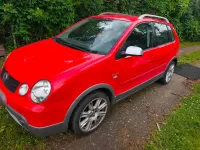 Gebraucht VW Polo Cross 75 PS (55 kW) 2005 Rot Kleinwagen