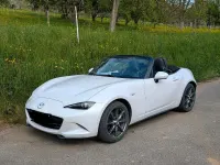 Gebraucht Mazda MX5 Sports-Line 160 PS (117 kW) 2018 Weiß Cabrio