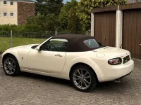 Gebraucht Mazda MX5 160 PS (117 kW) 2009 Weiß Cabrio