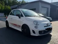 Gebraucht Abarth 500 135 PS (99 kW) 2008 Weiß Kleinwagen
