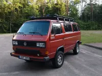 Gebraucht VW T3 75 PS (55 kW) 1990 Rot Van