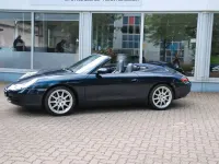 Gebraucht Porsche 996 300 PS (220 kW) 1998 Oceanblaumetallic Cabrio